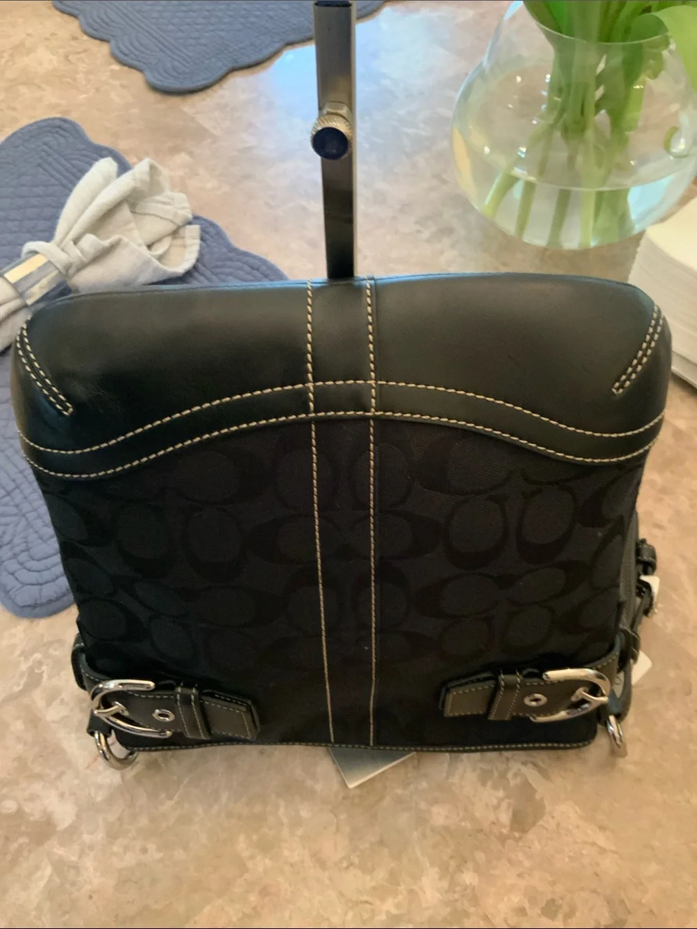 Coach NWT Vintage Signature Small Soft Duffle Leather Shoulder bag - Picture 13 of 17